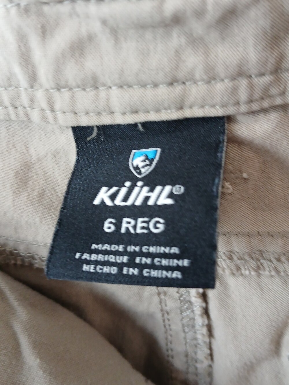 Kuhl Legendary Cargo Utility Hiking Pants Women's 6 Granola Girl Outdoor Camping - Picture 4 of 12